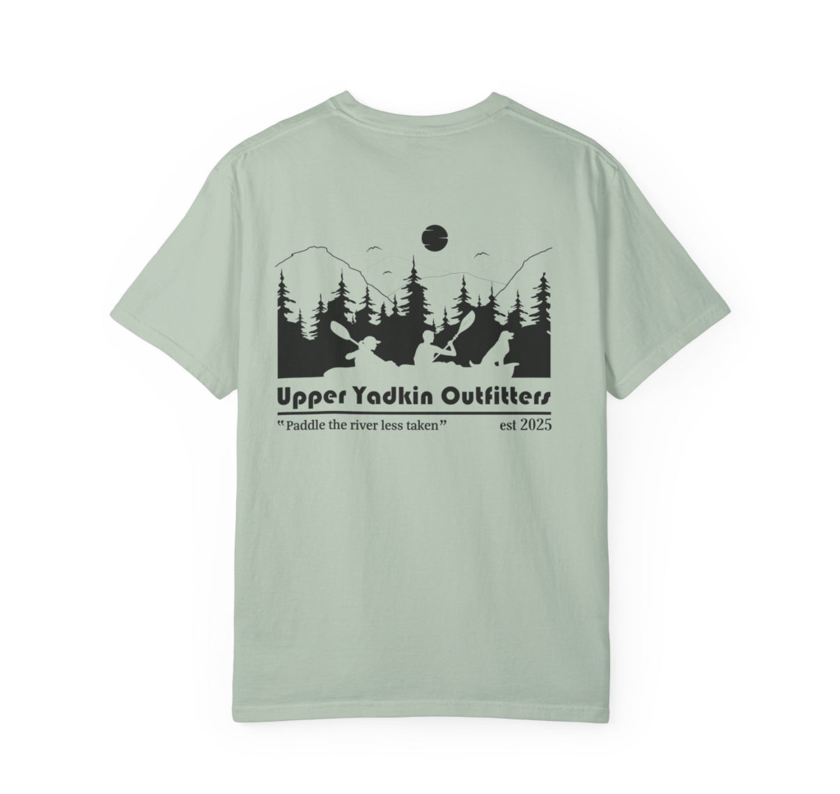 Back of Upper Yadkin Outfitters shirt