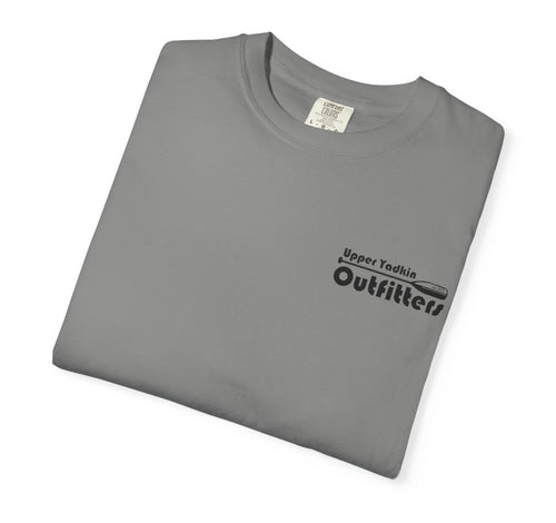 front of Upper yadkin outfitters shirt