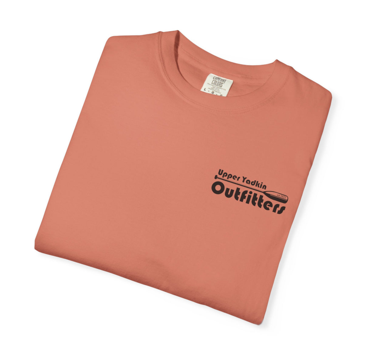 Front of Upper Yadkin Outfitters shirt